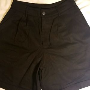 SHEIN Black Jean Shorts